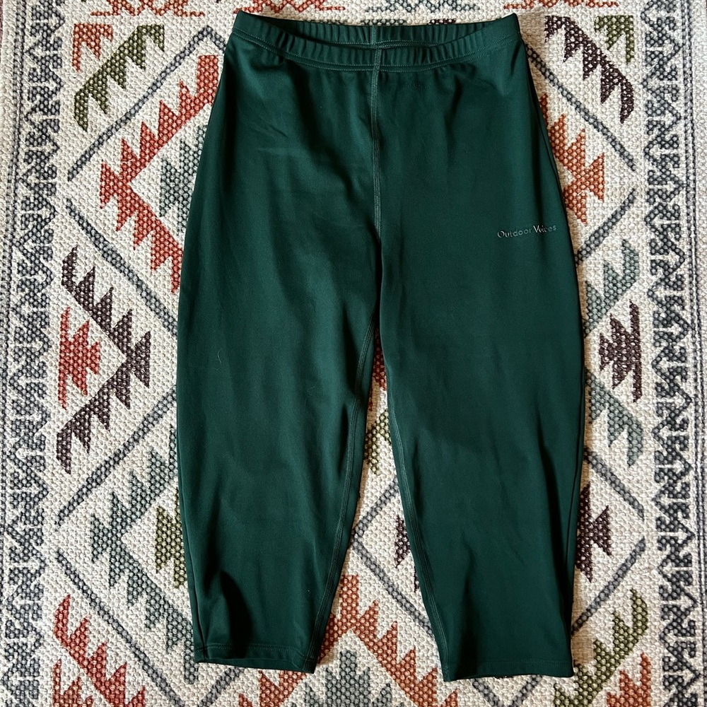 Outdoor Voices Sculpt Kneecap Legging, Pine